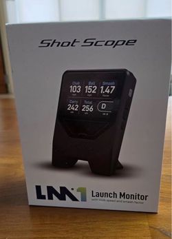 Shot Scope LM1 Portable Mini Launch Monitor