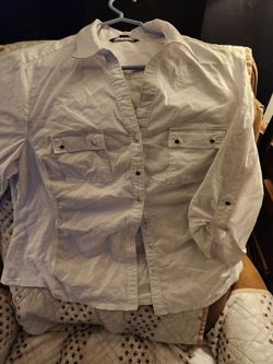 Womens white Zac & Rachel blouse