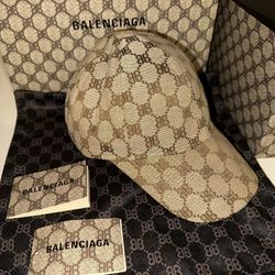 Balenciaga Gucci Collab BB Hat – Authentic – Excellent Condition