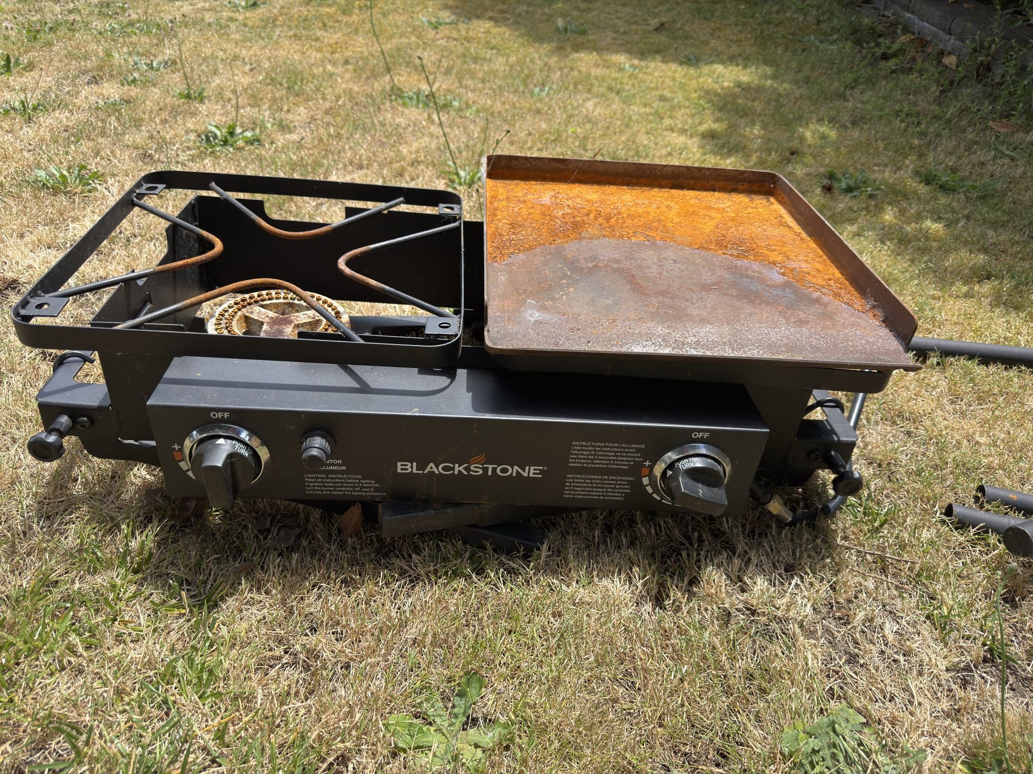 Blackstone Burner and griddle