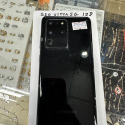 FACTORY UNLOCKED S20 ULTRA 128 GB. 