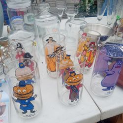Vintage McDonald's Drinking Glasses 