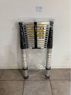 Premium telescopic ladder heavy duty model - 16.5 feet - L17