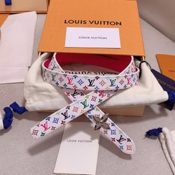 NEW Louis Vuitton 1.5cm width belt