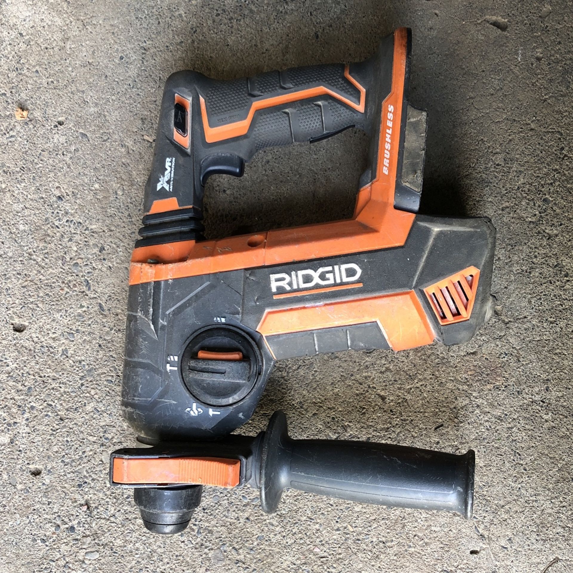 Ridgid 18 Octane Brushless Rotary Hammer Drill