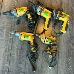 Dewalt Corded Tools: VSR Clutch & Drywall Screwdriver, VSR Drill