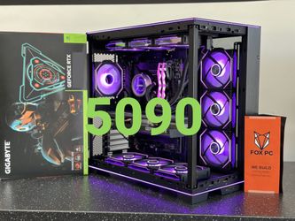FOX 32 - HIGH END GAMING | OFFICE | PC | DESKTOP | RIG| INTEL CORE 9 ULTRA 285K | 32 GB DDR5 RAM | RTX 5090 (32GB) CARD |2 TB SSD | WINDWOS 11 