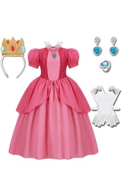 Princess Peach Halloween Costume 