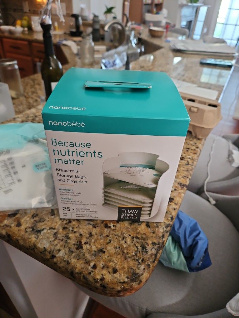 Nano Bebe Breastmilk Organizer And Storage Bags