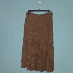 Brown Maxi Skirt M