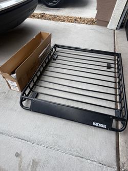 Heavy duty cargo basket and roof cross bars!!