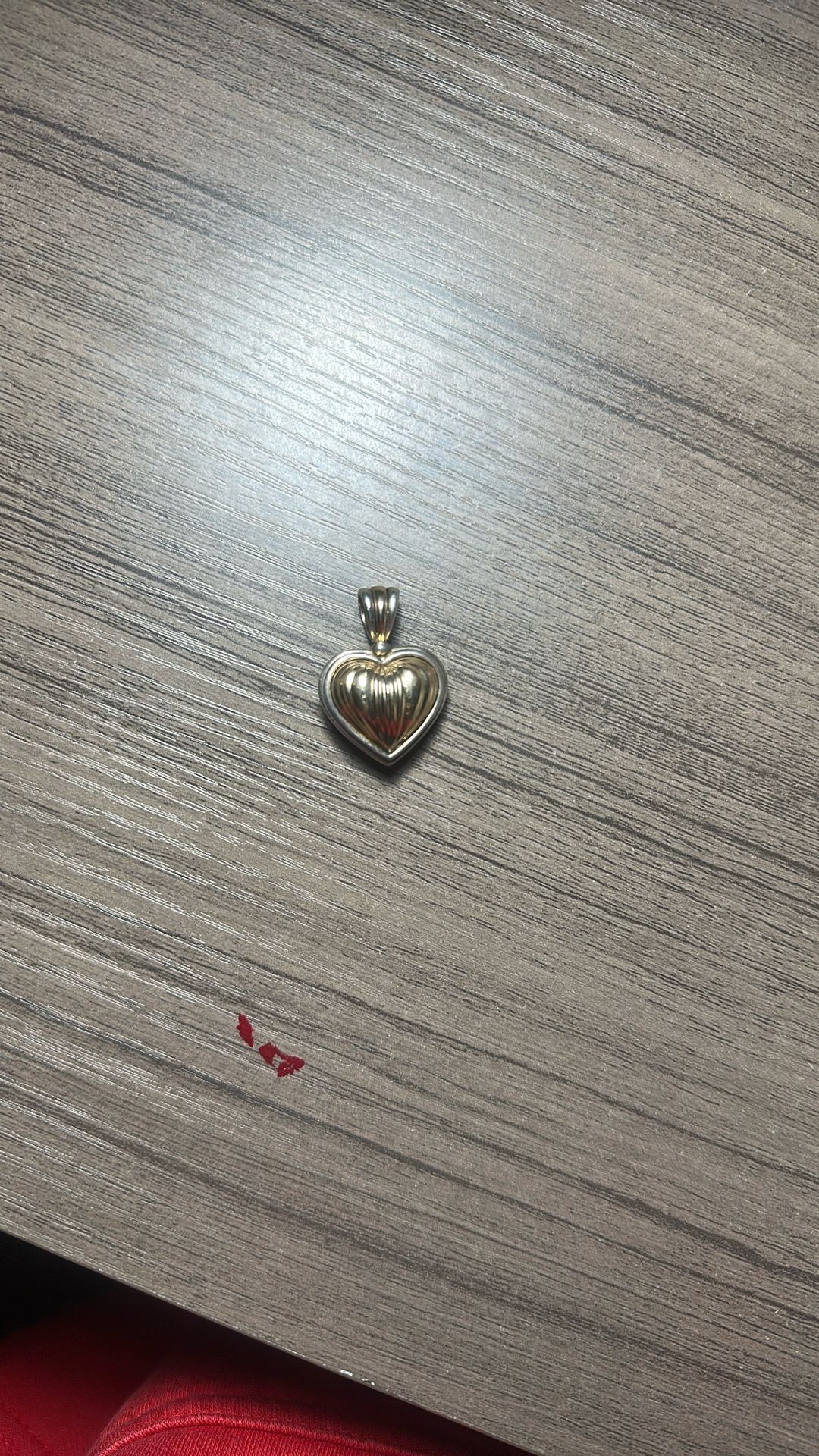 14k And 925 JCM Metropolitan Heart Pendant
