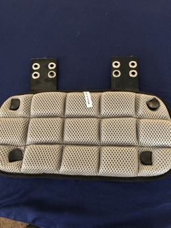 Youth football- back brace