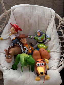 Toy Story Toy Lot – Woody, Buzz, Jessie, Rex, Bullseye & More