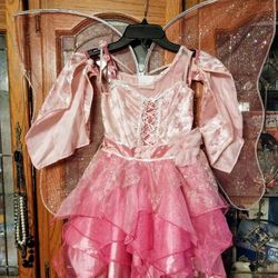 Child's ROSE PETAL FAIRY Costume.  Sz  4-6