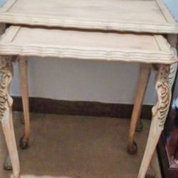 1920's ANTIQUE NESTING TABLES 