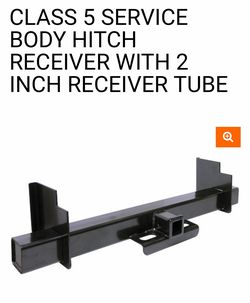 Heavy duty tow hitch body and receiver