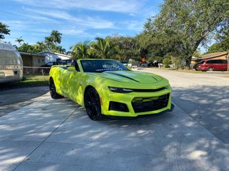 Chevrolet Camaro convertible