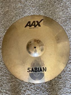 Sabian 22" AAX Metal Ride Cymbal Brilliant