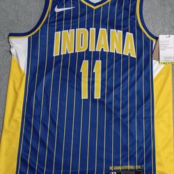 Men's Size Large Domantas Sabonis Indiana Pacers Jeraey New NIKE 