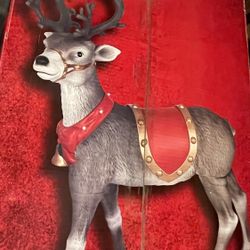 Home Accents holiday 4.5 Ft Standing LED Reindeer 