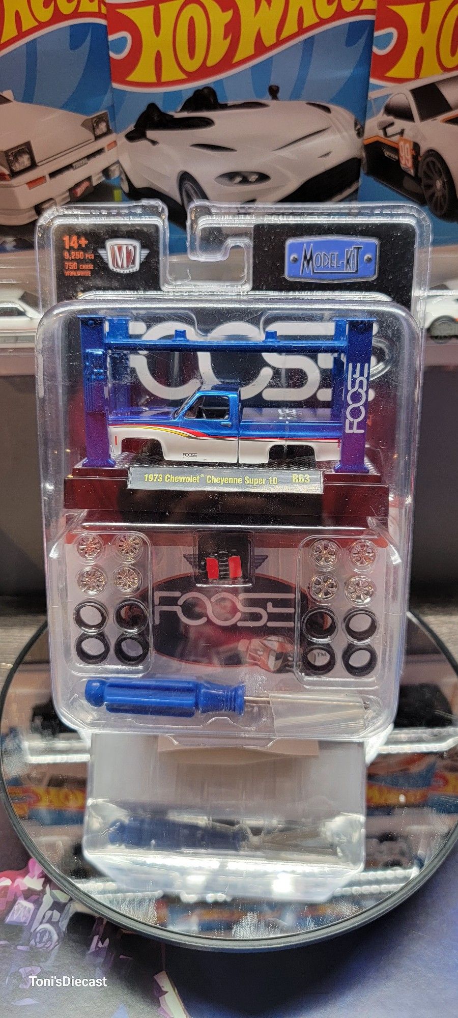 M2 Machines 2024 Model Kit Foose 1973 Chevrolet Cheyenne Super 10 R63