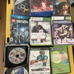 Video Games Mix Lot Of 100 In Great Condition/ Complete Lot Only