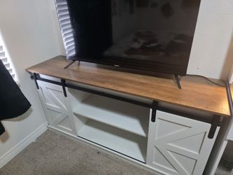 Country/farm TV stand