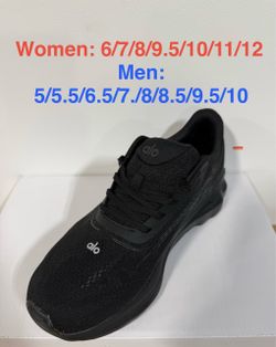 Alo unisex shoes, black, new
