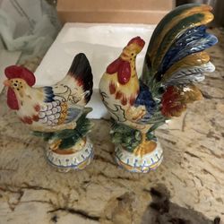 Rooster Salt & Pepper (Fitz & Floyd)