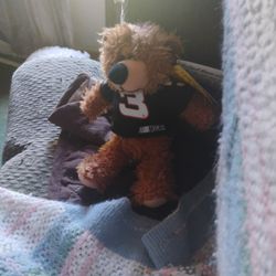 6" NASCAR RACING DALE EARNHARDT # 3 PIT STOP BROWN TEDDY BEAR PLUSH TOY