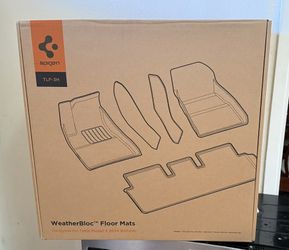 Spigen Floor Mats Tesla Model 3 2024 WeatherBloc