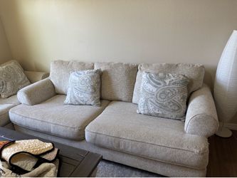 Sofa and loveseat