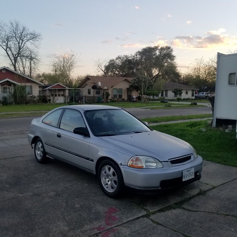 Honda Civic ek coupe jdm b20b swap