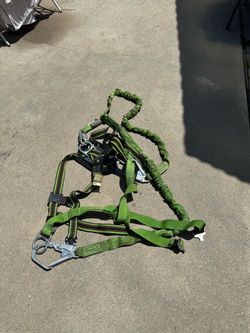 Miller Fall protection harness.
