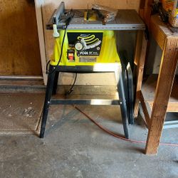 RYOBI 10 “ Table Saw