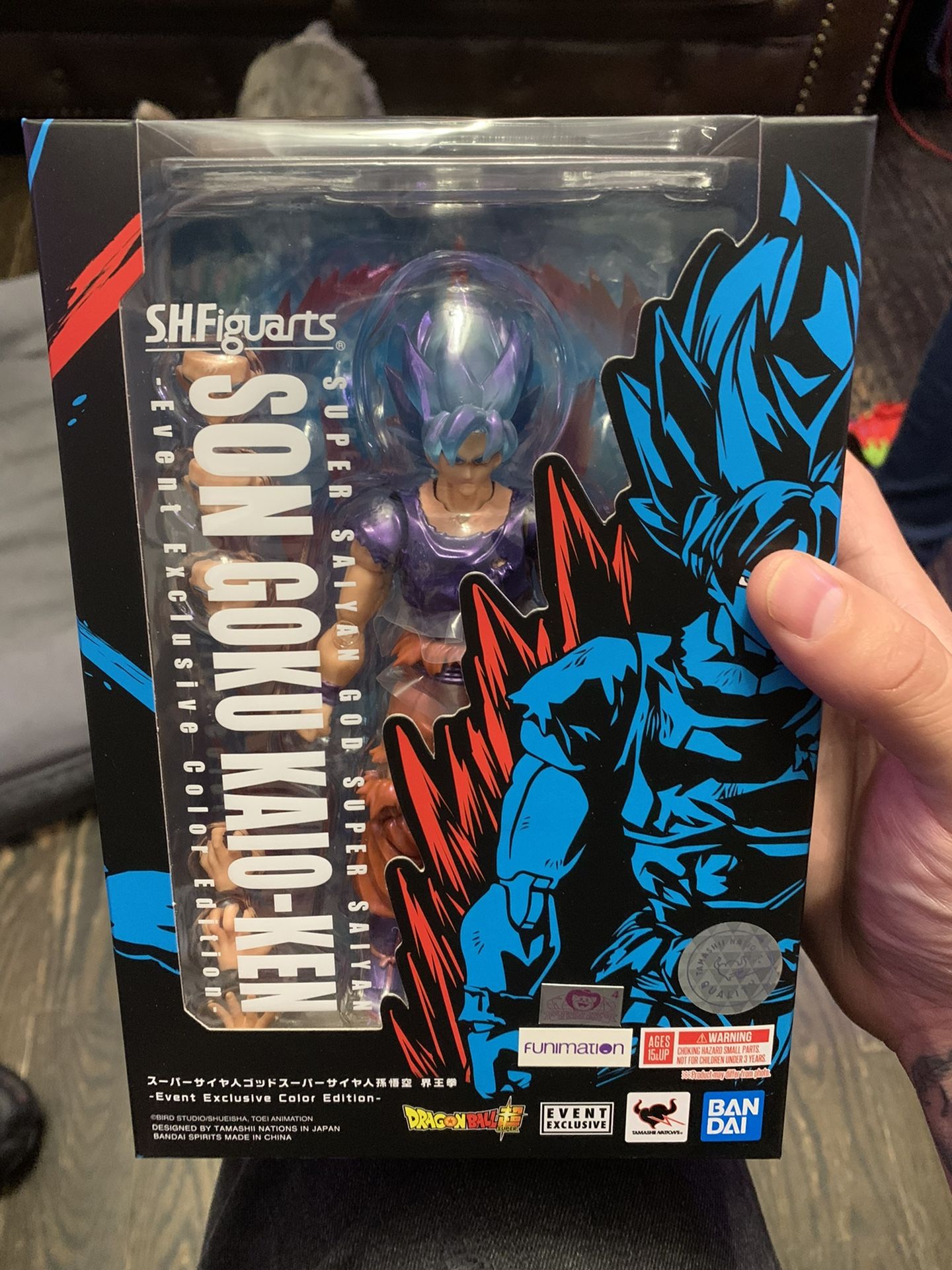 Nycc 2021 Dragon Ball Z S.H.Figuarts Son Of Goku Kai o-ken