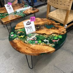 Resin Koi Table Only $799 