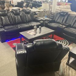 Sofa Loveseat Recliner! $1,999’ Easy Financing! ☎️✨🚨 