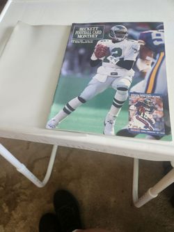Used Beckett Football Card Monthly Magazine Feb 1991