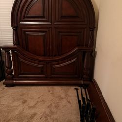 Real Wood Queen Bed Frame 