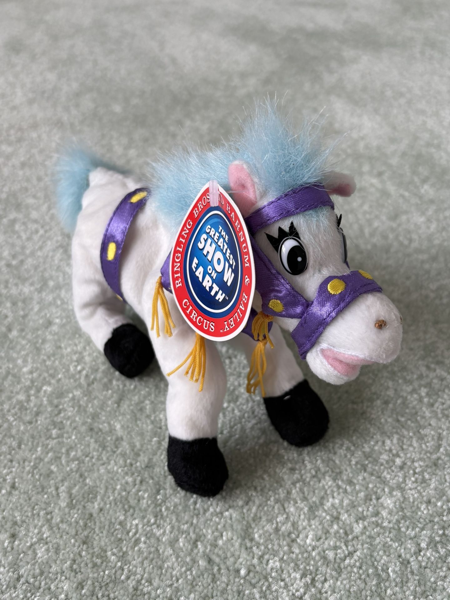 Ringling, Brothers And Barnum And Bailey Circus, 9 Inch Plush Horse