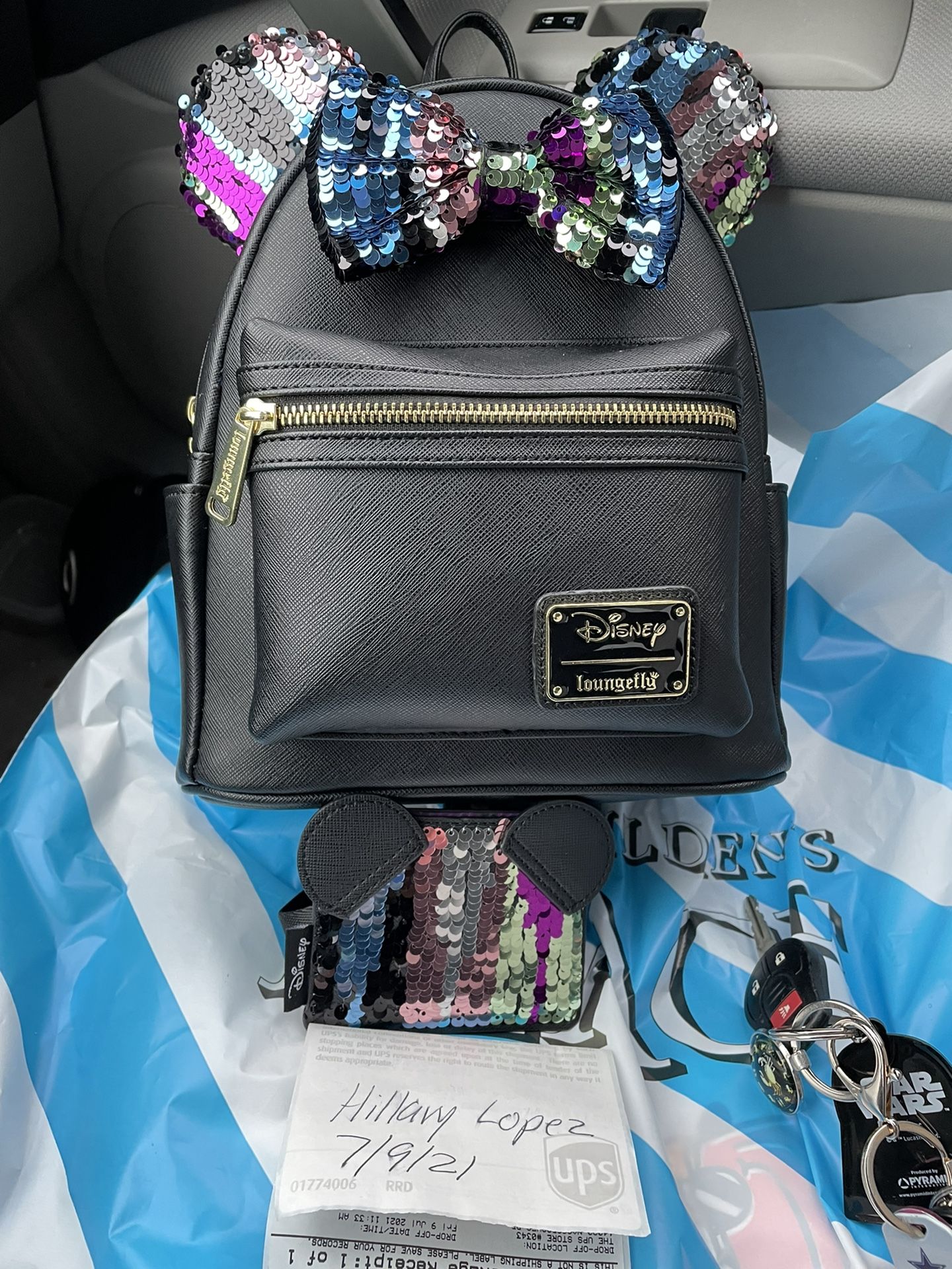 DisneyLoungefly Mini Backpack