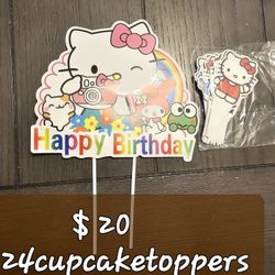 Hello Kitty Cake Decorations