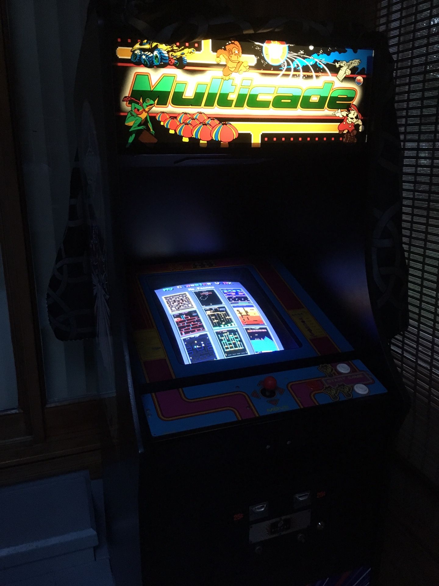 Multicade arcade game