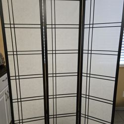 Room Divider Panel Privacy Wood Screen 