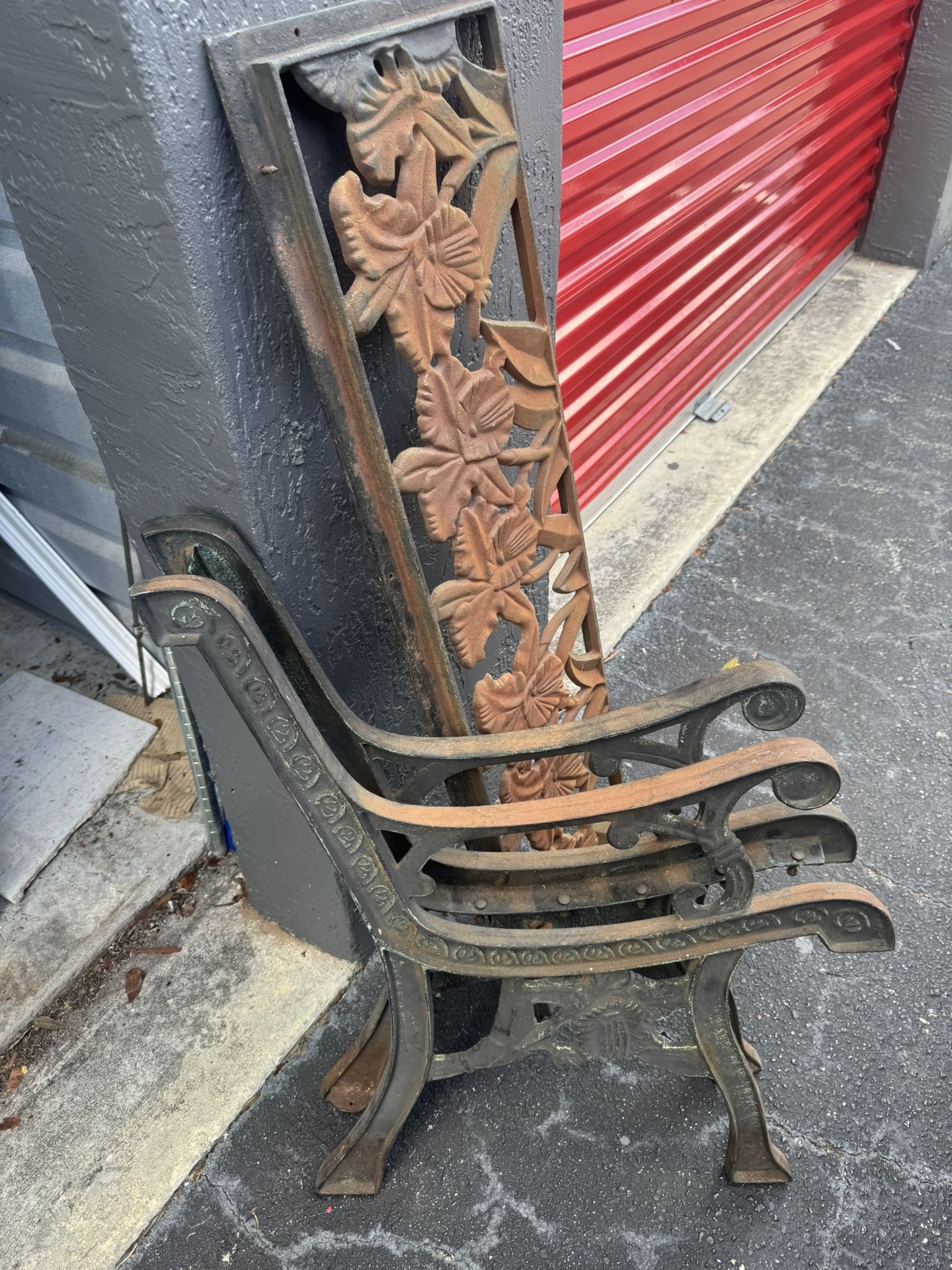 “park” Bench Parts