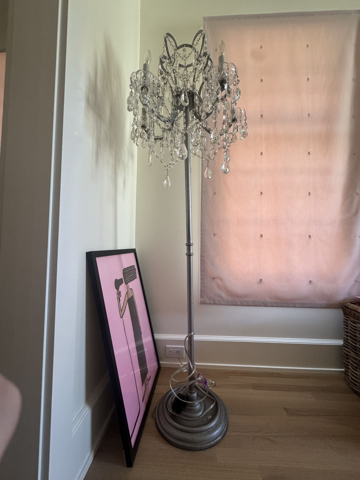 RH Baby & Child – Manor Court Crystal Floor Lamp