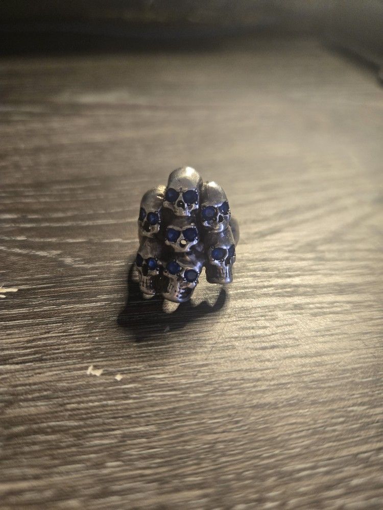 Skull Ring Silver