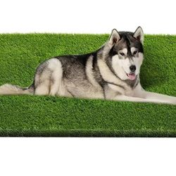 Artificial Grass, Professional Dog Grass Mat, Potty Training Rug and Replacement Turf Outdoor Rug Patio Lawn Decoration, Easy to Clean with Drainage H